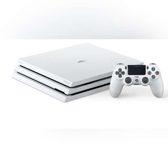 Playstation 4 Pro White Without Controller